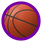 Purple Basketball Socks