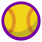 Purple Softball Socks