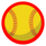 Red Softball Socks