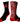 Nebraska Cornhuskers Socks Static Crew