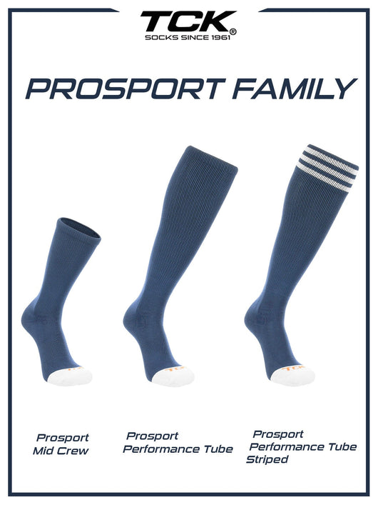Prosport Striped Tube Sock