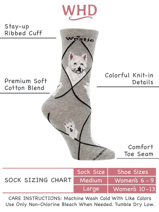 Westie Socks Perfect Dog Lovers Gift