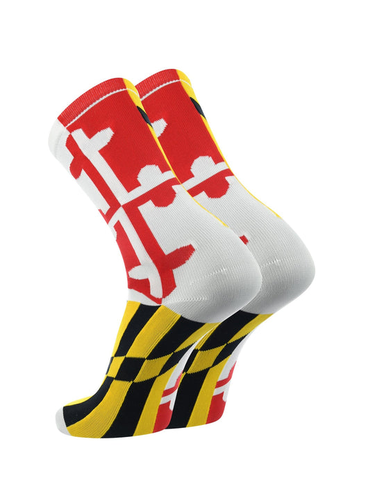 Maryland Flag Crew Socks