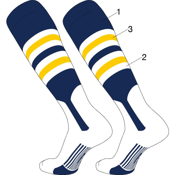 Custom Dugout Baseball Stirrup Socks Pattern I