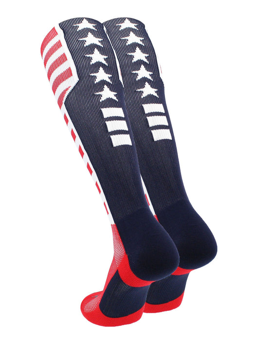 USA Patriot Over The Calf Socks