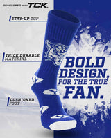 TCK socks BYU Cougars Mayhem Crew Socks (Made in USA)