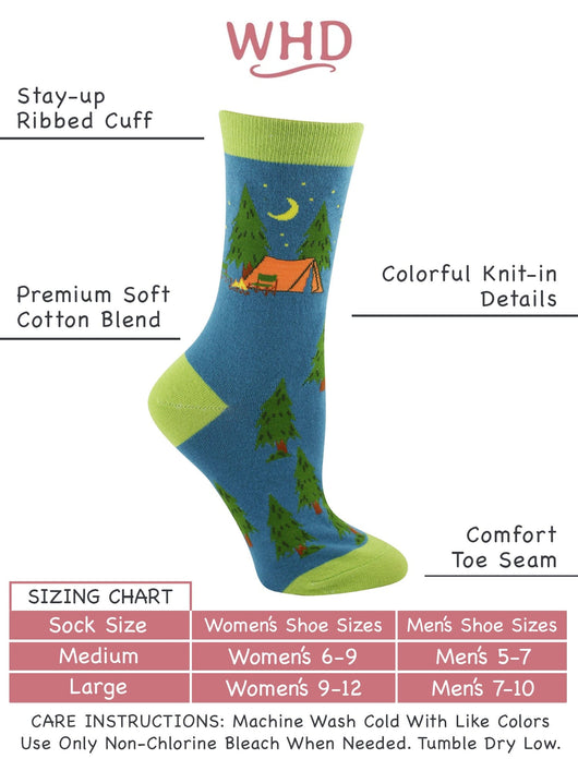 Camping Socks Perfect Outdoors Lover Gift