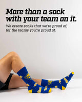 TCK socks Pittsburgh Panthers Mayhem Crew Socks (Made in USA)