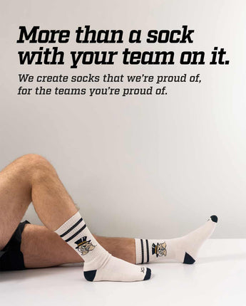 TCK socks Wake Forest Demon Deacons | Vintage | NCAA Mens and Womens Soft Cotton Sock