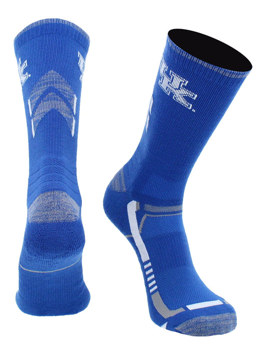 Kentucky Wildcats Champion Crew Socks (Blue/White, Large)