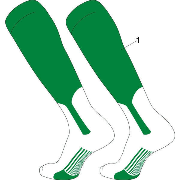 Custom Dugout Baseball Stirrup Socks Pattern A