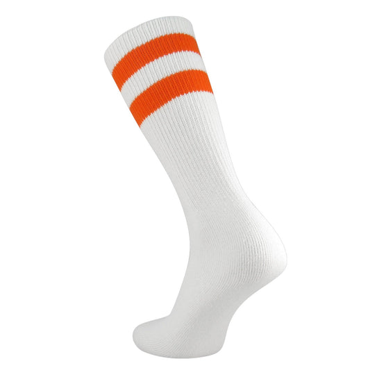 Retro 2 Stripe Crew Socks