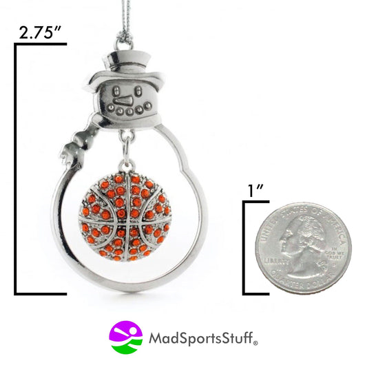 Basketball Christmas Ornament - Gift for Basketball Player