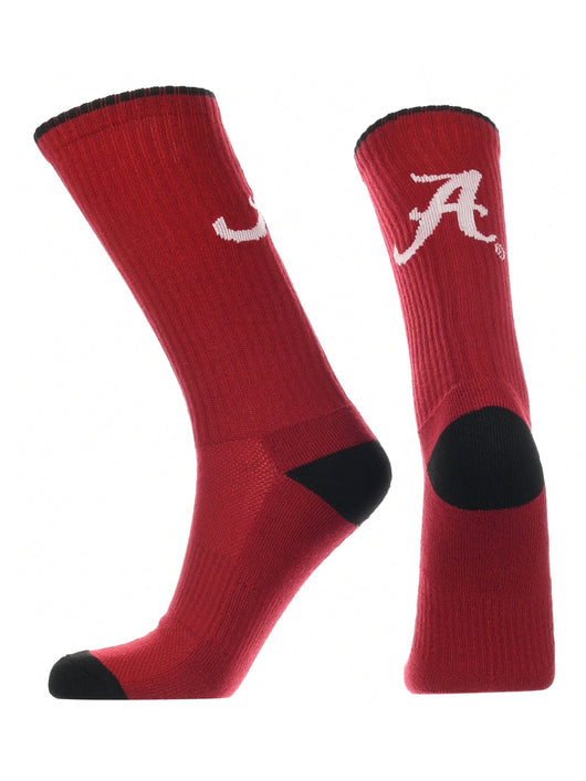 Alabama Crimson Tide Socks Campus Legend Crew Length
