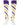 Candy Stripe Knee High Softball Socks