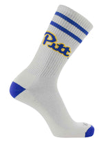 NCAA Vintage College Striped Socks - Pittsburgh Panthers (Large)