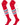 Custom Dugout Striped Over the Knee Baseball Socks Pattern I