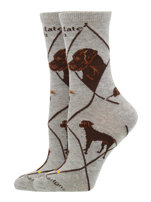 Chocolate Lab Socks Perfect Dog Lovers Gift