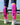 Pink Ribbon Breast Cancer Awareness Support Athletic Over the Calf Socks