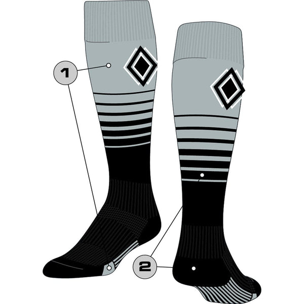 Custom Breaker Over the Calf Soccer Socks