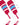 Custom Dugout Baseball Stirrup Socks Pattern E (Stirrup/Thick Stripe/Thin Stripe/Sock, Large)