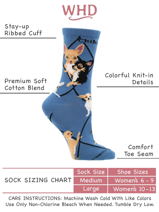Chihuahua Socks Perfect Dog Lovers Gift