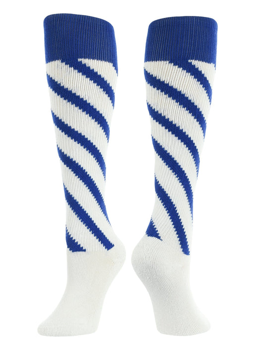 Candy Stripe Knee High Softball Socks