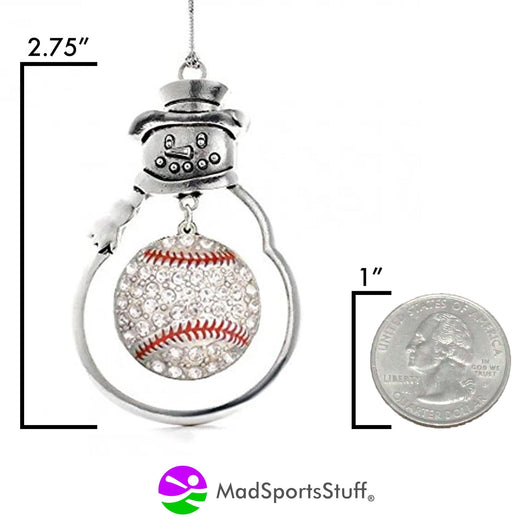 Baseball Christmas Ornament - Gift for Baseball Player