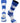 Kentucky Wildcats Game Day Striped Socks (Blue/White, Large)