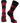 ASU Sun Devils Game Day Striped Socks (Maroon/Black, Large)