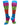 Neon Rainbow Fun Print Socks