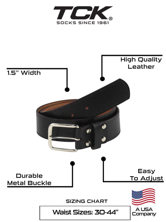 Premium Leather Baseball Belts Softball Belts