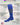 Striped Baseball Socks Over the Calf Dugout Pattern D
