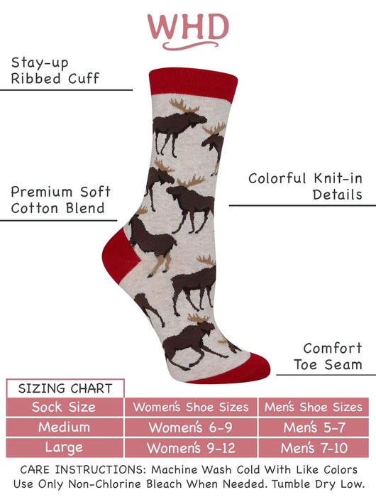 Moose Socks Perfect Animal Lovers Gift
