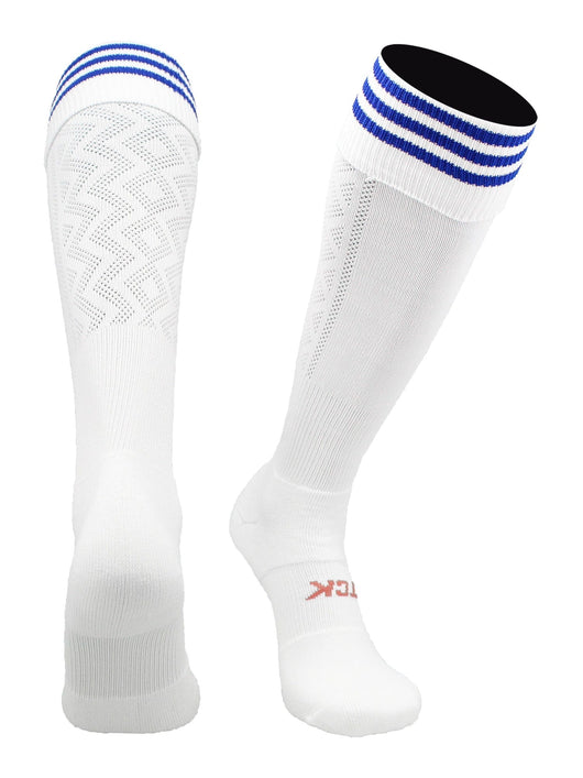 Premier Soccer Sock with Fold Down Stripes