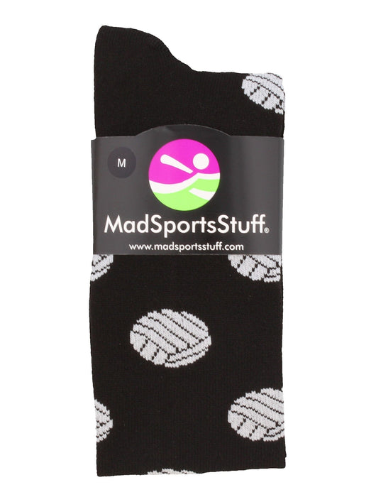 Volleyball Socks with Volleyball Print Over the Calf