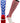 USA American Flag Stars and Stripes Over the Calf Socks