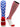 USA American Flag Stars and Stripes Over the Calf Socks