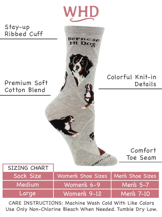 Bernese Mountain Dog Socks Perfect Dog Lovers Gift