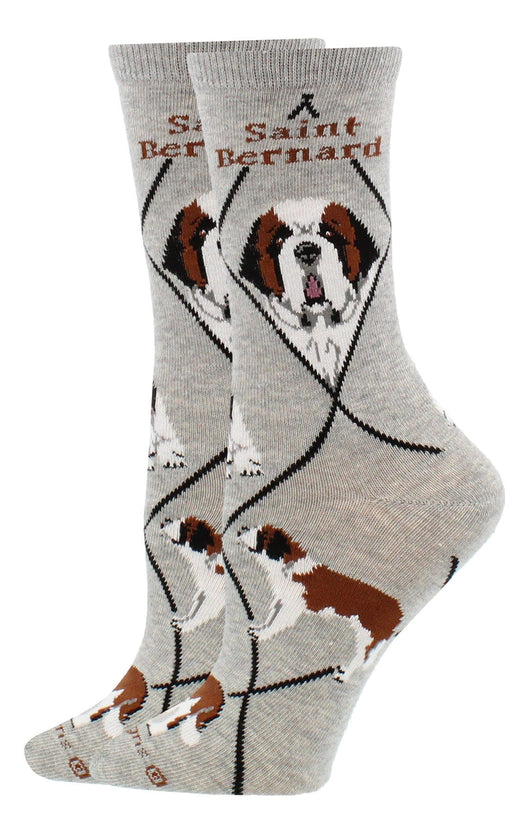 Saint Bernard Socks Perfect Dog Lovers Gift