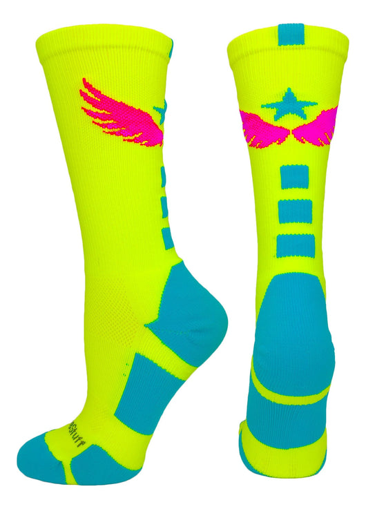 Light Speed Athletic Crew Socks (multiple colors)
