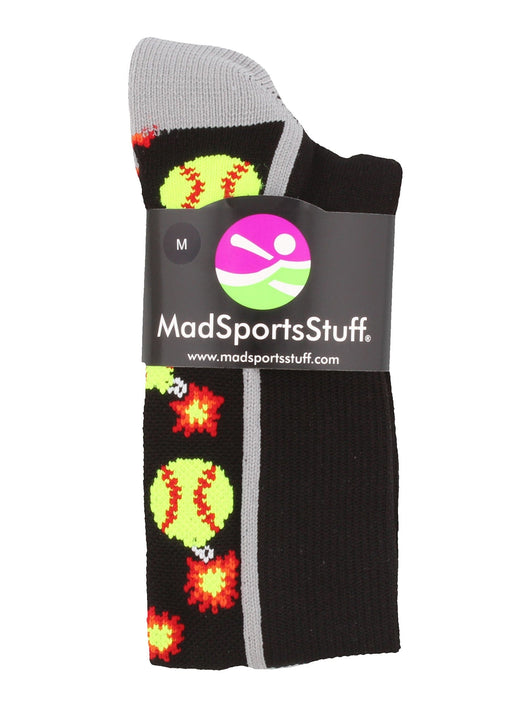 Softball Bomber Over the Calf Socks (multiple colors)