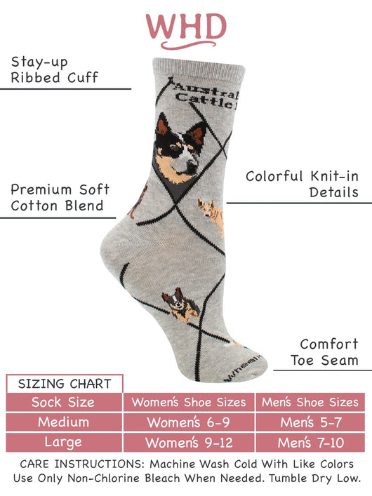 Australian Cattle Dog Socks Perfect Dog Lovers Gift
