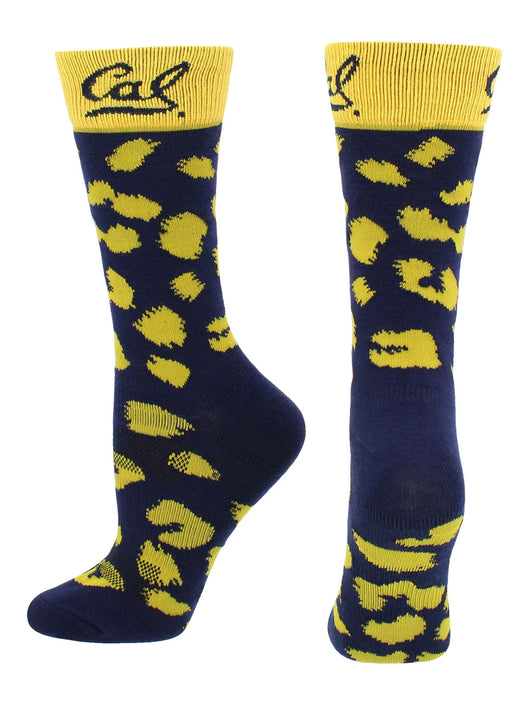 Cal Bears Womens Savage Socks (Blue/Gold, Medium)