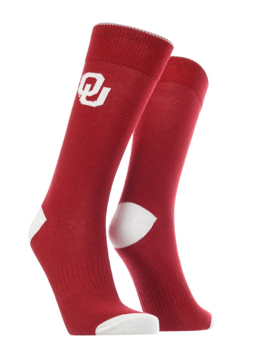 Oklahoma Sooners Dress Socks Dean's List Crew Length Socks