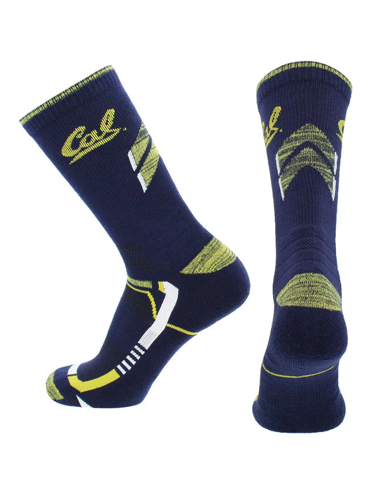 Cal Bears Socks University of California Berkeley Golden Bears Champion Crew Socks