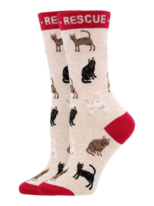 Adopt a Cat Socks Perfect Cat Lovers Gift