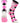 Argyle Breast Cancer Awareness Ribbon Socks