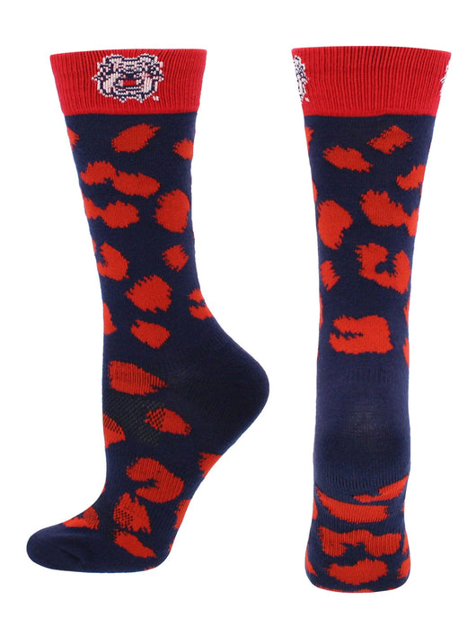 Fresno State Bulldogs Womens Savage Socks (Cardinal/Blue, Medium)