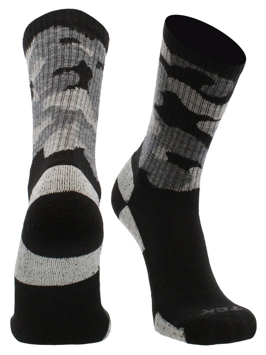 Merino Wool Hiking Socks For Men & Women - Camo